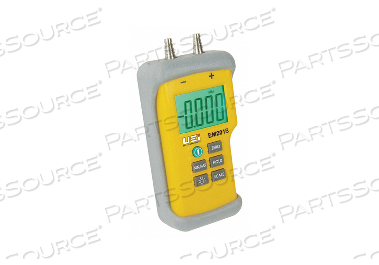 MANOMETER DIGITAL 9V 1.4 PSI NIST by Uei Test Instruments MANOMETER DIGITAL 9V 1.4 PSI NIST by Uei Test Instruments