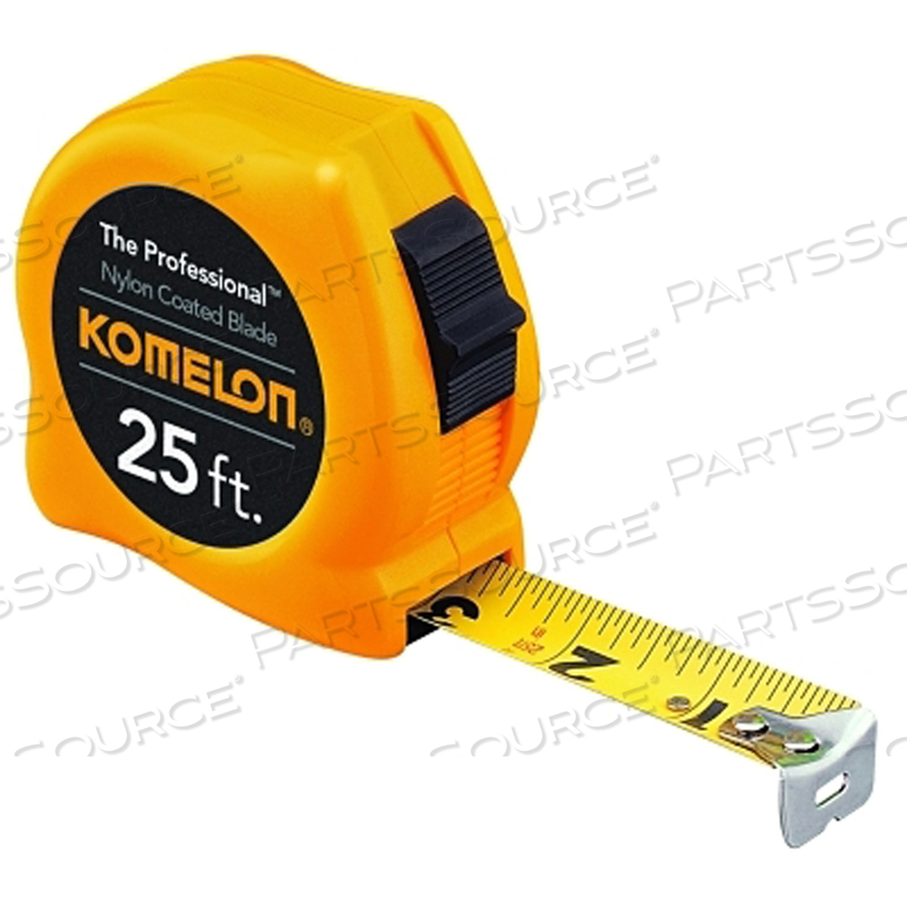 PROFESSIONAL SERIES POWER TAPE, 1 IN X 25 FT by Komelon PROFESSIONAL SERIES POWER TAPE, 1 IN X 25 FT by Komelon