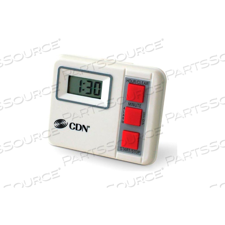 DIGITAL TIMER SAFE FOOD ABS PLASTIC by CDN Systems