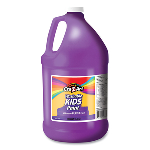 WASHABLE KIDS PAINT, PURPLE, 1 GAL BOTTLE by Cra-Z-Art