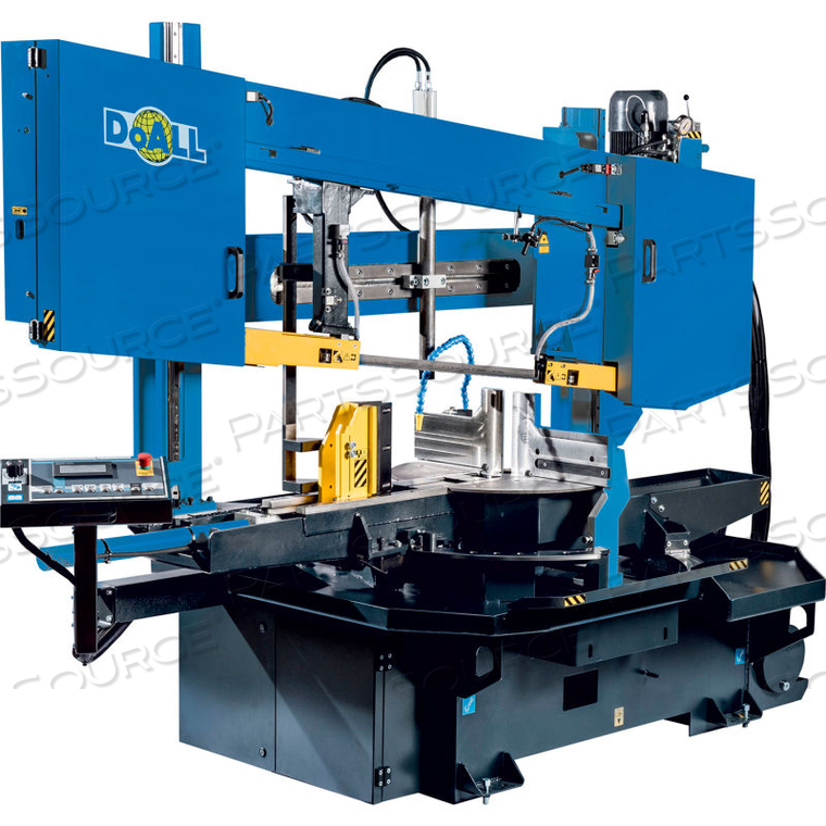 DUAL COLUMN SEMI-AUTOMATIC BAND SAW - 16" X 24" MACHINE CAP. 