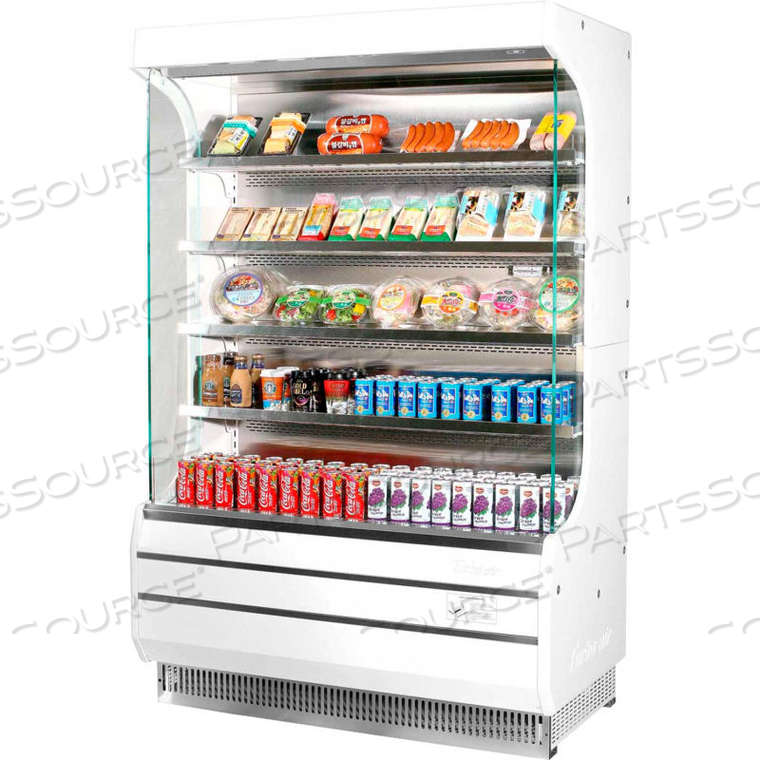 40" OPEN DISPLAY MERCHANDISER - WHITE by Turbo Air Inc