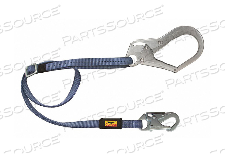 POSITIONING LANYARD BLUE ADJUSTABLE by Condor POSITIONING LANYARD BLUE ADJUSTABLE by Condor