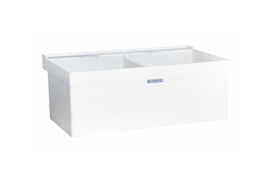 LAUNDRY TUB THERMOPLASTIC 24 IN L by Mustee