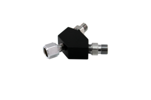 OXYGEN DUEL OUTLET DISS Y-BLOCK, DISS FEMALE HEX NUT X DISS MALE, 200 PSI by Bay Corporation