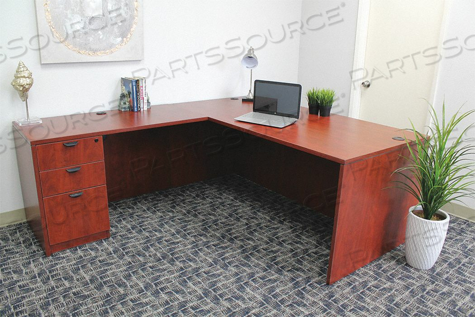 L-SHAPE WORKSTATION OVERALL 71 W by Boss