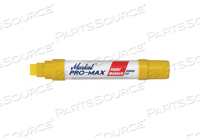 E4355 PAINT MARKER PERMANENT YELLOW by Markal