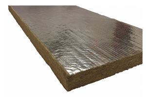 MINERAL WOOL& FOIL BACKING HIGH TEMPERATURE INSULATION by Roxul