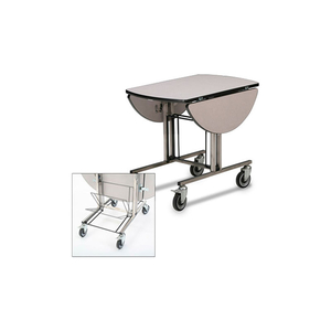 ROOM SERVICE TABLE, OVAL TABLETOP by Forbes Industries ROOM SERVICE TABLE, OVAL TABLETOP by Forbes Industries