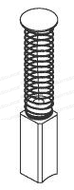 BRUSH, 1.5 IN, 3/16 IN X 3/16 IN 