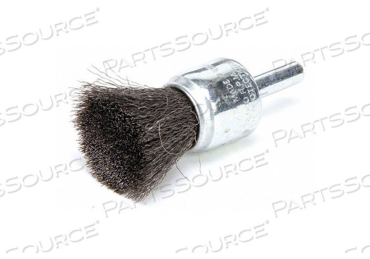 CRIMPED WIRE END BRUSH STEEL 3/4 IN. by Weiler