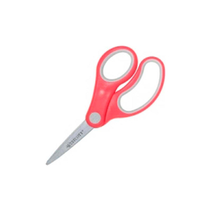 POINTED 1/2"L SOFT HANDLE KIDS SCISSORS ASSORTED by Acme United