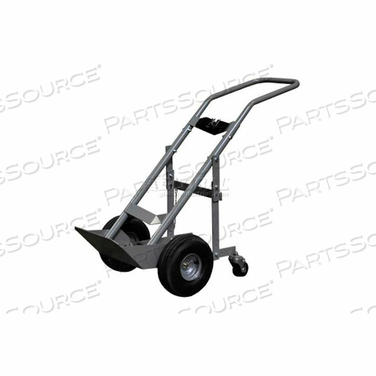 1 CYLINDER TRUCK G-904 - 4 WHEEL - 10-1/2" PNEUMATIC WHEELS - 1000 LB. CAP by Justrite 1 CYLINDER TRUCK G-904 - 4 WHEEL - 10-1/2" PNEUMATIC WHEELS - 1000 LB. CAP by Justrite