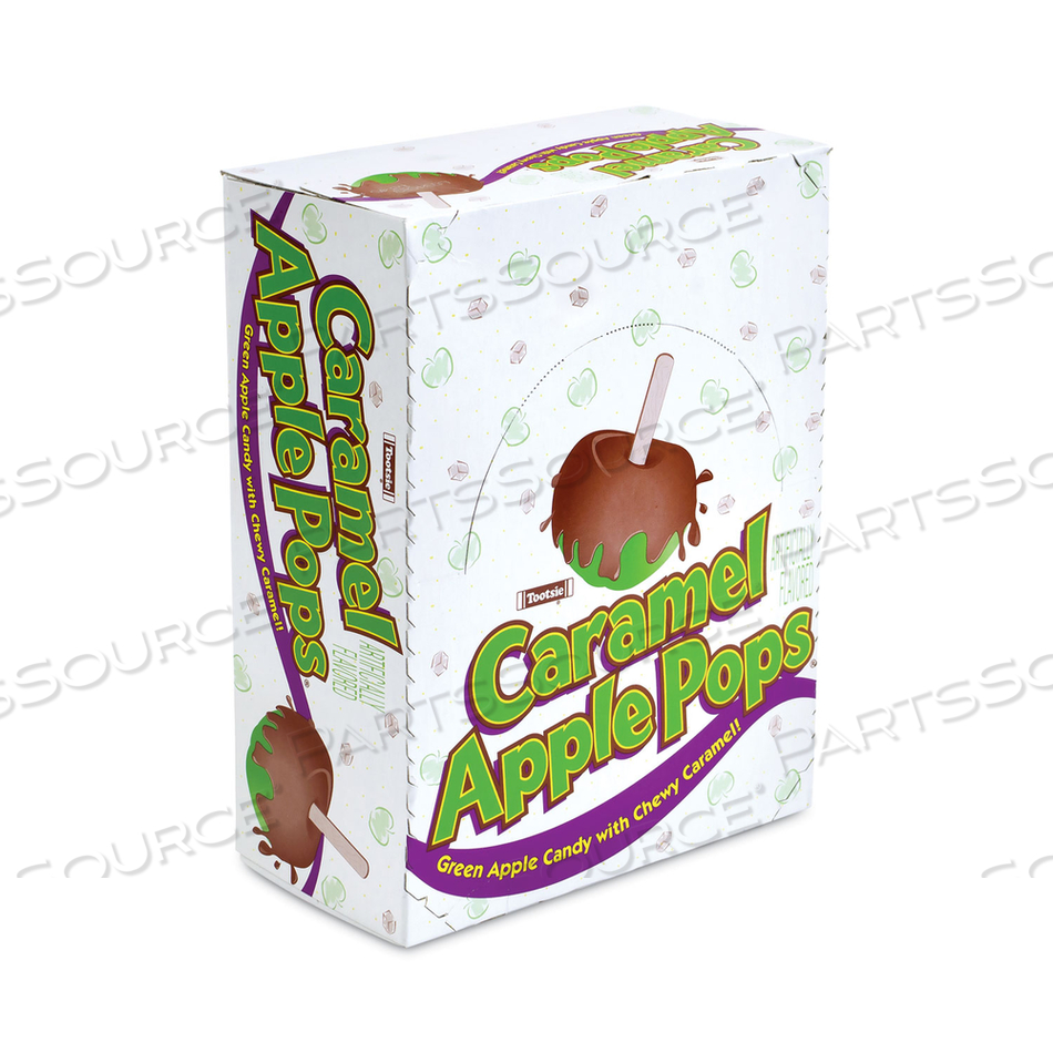 CARAMEL APPLE POPS, 0.63 OZ, 48/BOX 