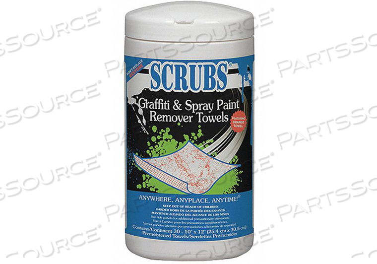 GRAFFITI PAINT REMOVER 10-1/2 X 12-1/4 by ITW