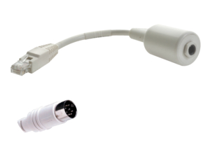 ADAPTER, TYPE D, TEKTONE 8-PIN DIN by Crest Healthcare