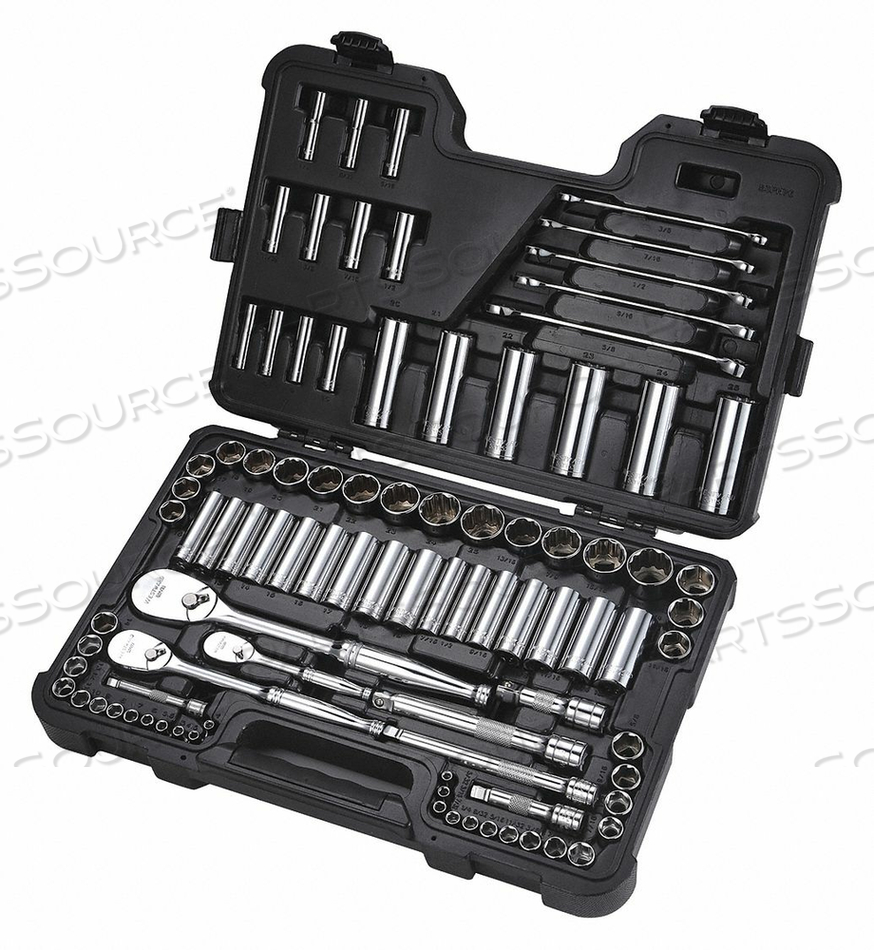 SOCKET SET 1/2  3/8  1/4 SAE/METRIC by Westward