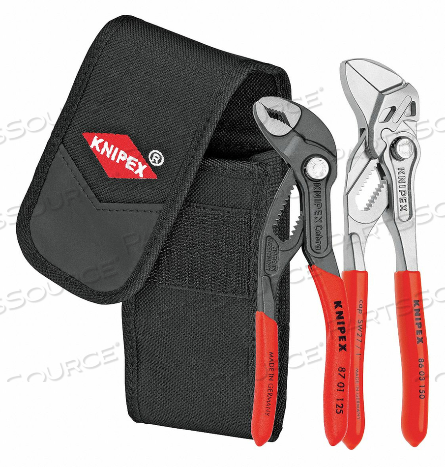 PLIER AND WRENCH SET DIPPED 2 PCS by Knipex PLIER AND WRENCH SET DIPPED 2 PCS by Knipex