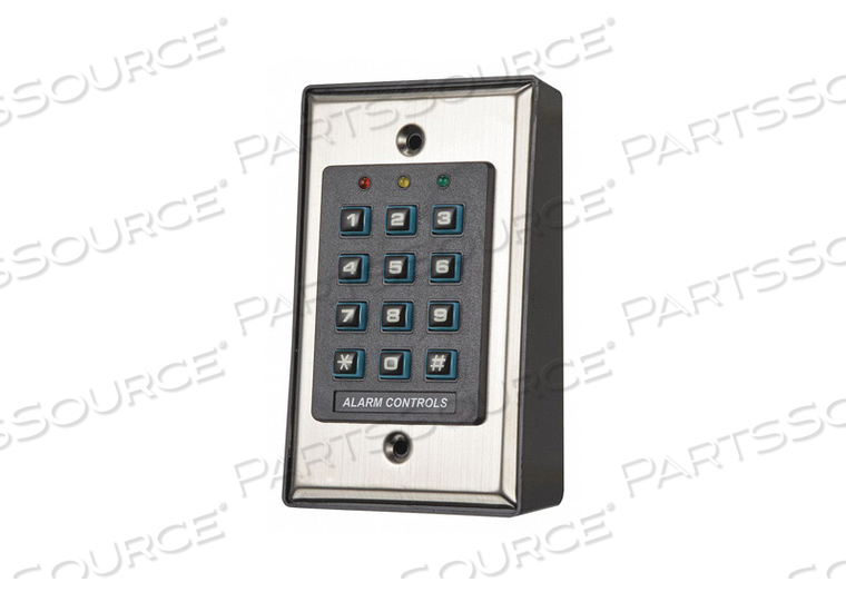 KEYPAD SS 5IN. H X 3IN. W X 2 IN D by Alarm Controls KEYPAD SS 5IN. H X 3IN. W X 2 IN D by Alarm Controls