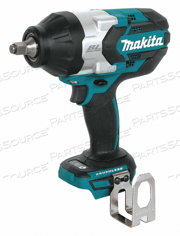 18V LXT BRUSHLESS CORDLESS HIGH TORQUE 1/2" IMPACT WRENCH, TOOL ONLY by Makita