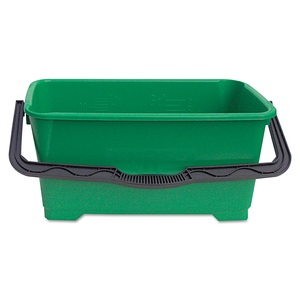 PRO BUCKET, 6 GAL, PLASTIC, GREEN by Unger