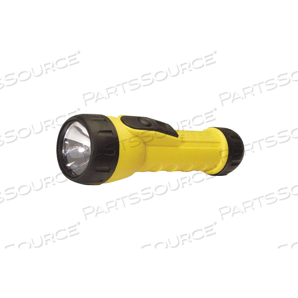 GRAINGER FLASHLIGHT, LED, 35 LM MAX BRIGHTNESS, 168 HR RUN TIME AT MAX BRIGHTNESS, YELLOW, PLASTIC by Approved Vendor GRAINGER FLASHLIGHT, LED, 35 LM MAX BRIGHTNESS, 168 HR RUN TIME AT MAX BRIGHTNESS, YELLOW, PLASTIC by Approved Vendor