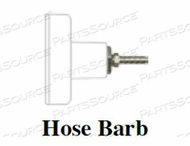 CHEMETRON STYLE CHECK UNIT COUPLER OXYGEN X HOSEBARB by Precision Medical, Inc.