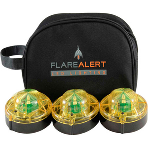 FLAREALERT PRO BATTERY POWERED LED EMERGENCY 3 BEACON KIT, YELLOW by Keystone Sales Group, Inc