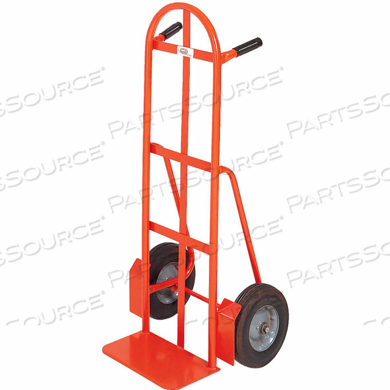CURVED DOUBLE HANDLE HAND TRUCK PNEUMATIC 600 LB. by Modern Equipment (Meco) CURVED DOUBLE HANDLE HAND TRUCK PNEUMATIC 600 LB. by Modern Equipment (Meco)