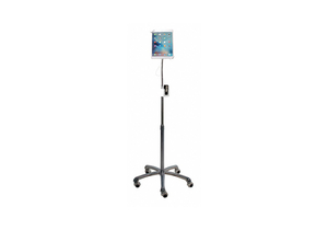 TABLET FLOOR STAND SILVER 26 L by CTA Digital