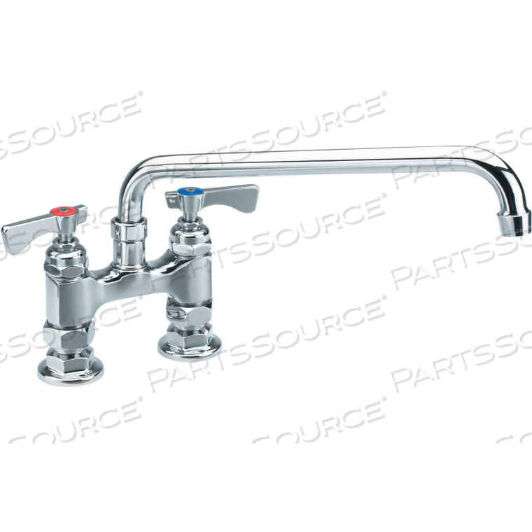 ROYAL SERIES 4 IN CENTER RAISED DECK MOUNT FAUCET WITH 10 IN SPOUT 