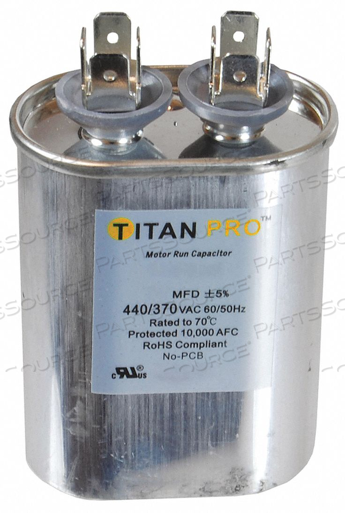 TITAN PRO 15MFD 440/370V OVAL by Packard