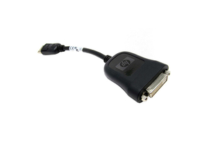 DIGITAL AUDIO/VIDEO ADAPTER CABLE, 20-PIN DISPLAY PORT MALE, 24-PIN DVI-D FEMALE, 7.5 IN by HP (Hewlett-Packard)