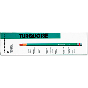 TURQUOISE DRAWING PENCIL - 4H LEAD GRADE - 1.98 MM - DOZEN by Prismacolor