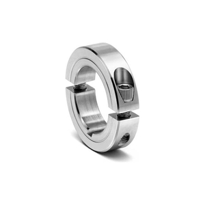 TWO-PIECE CLAMPING COLLAR WITH KEYWAY 2C-KW-SERIES, 3/4", ALUMINUM by Climax Metal Products TWO-PIECE CLAMPING COLLAR WITH KEYWAY 2C-KW-SERIES, 3/4", ALUMINUM by Climax Metal Products