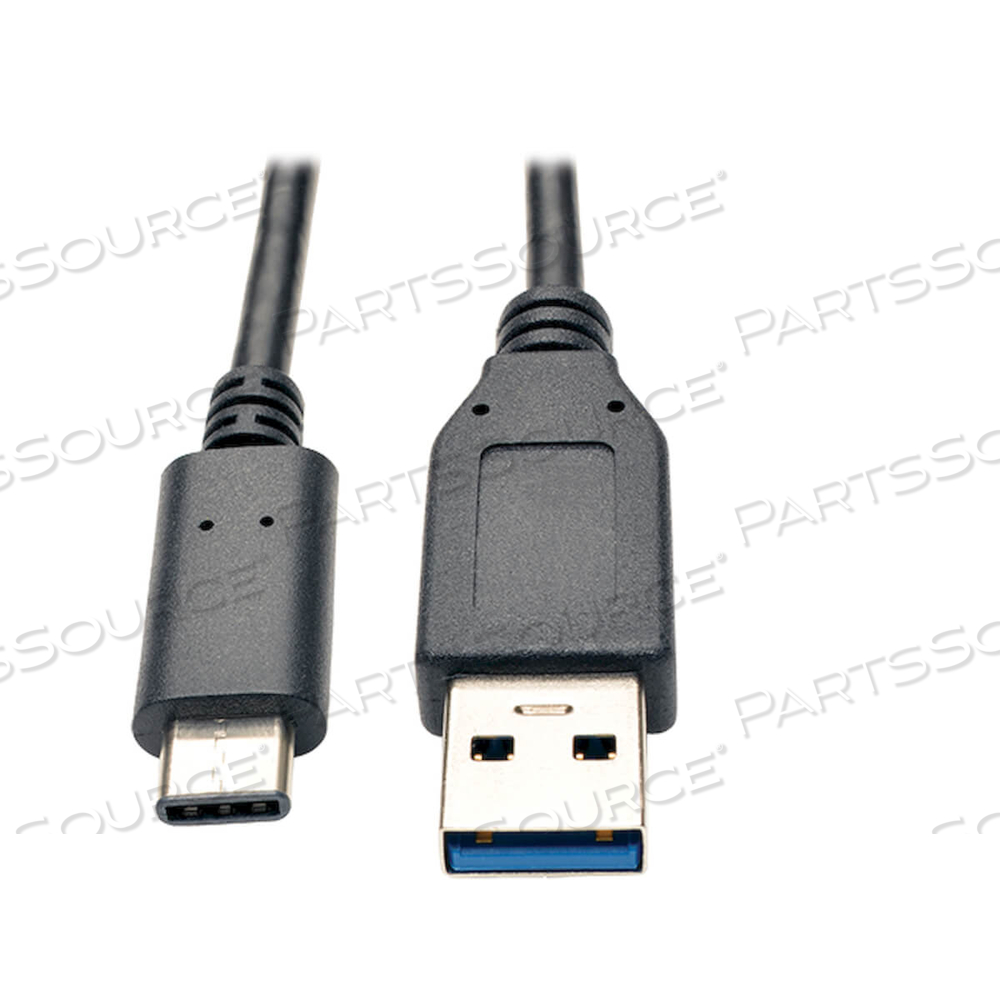 3FT USB 3.1 C MALE - A MALE CABLE - BLACK by Tripp Lite 3FT USB 3.1 C MALE - A MALE CABLE - BLACK by Tripp Lite