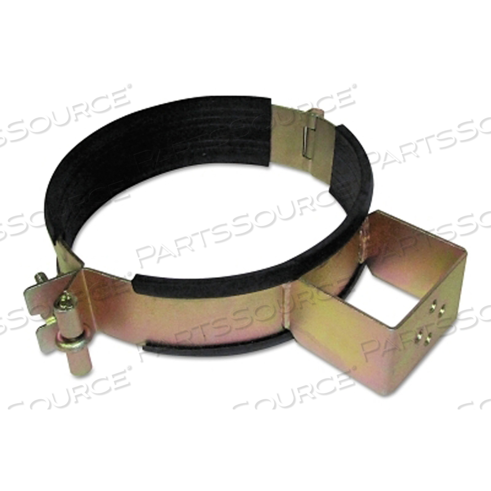 GAS CYLINDER HOLDER, STEEL, 7-1/4 IN TO 8 IN DIA, SILVER/BLACK by Best Welds