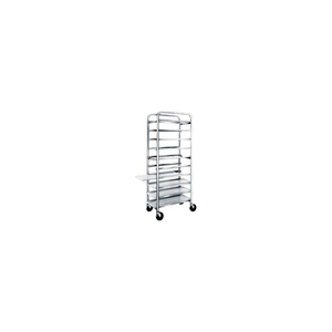 STAINLESS STEEL PLATTER CART, 12 TRAYS, 10" by Winholt