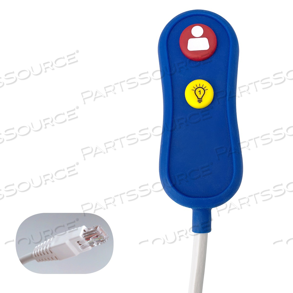 SOFTCALL CALL CORD FOR SIMPLEX, TEKTONE, CRITICAL ALERT, NURSE, 1 LIGHT by Crest Healthcare SOFTCALL CALL CORD FOR SIMPLEX, TEKTONE, CRITICAL ALERT, NURSE, 1 LIGHT by Crest Healthcare