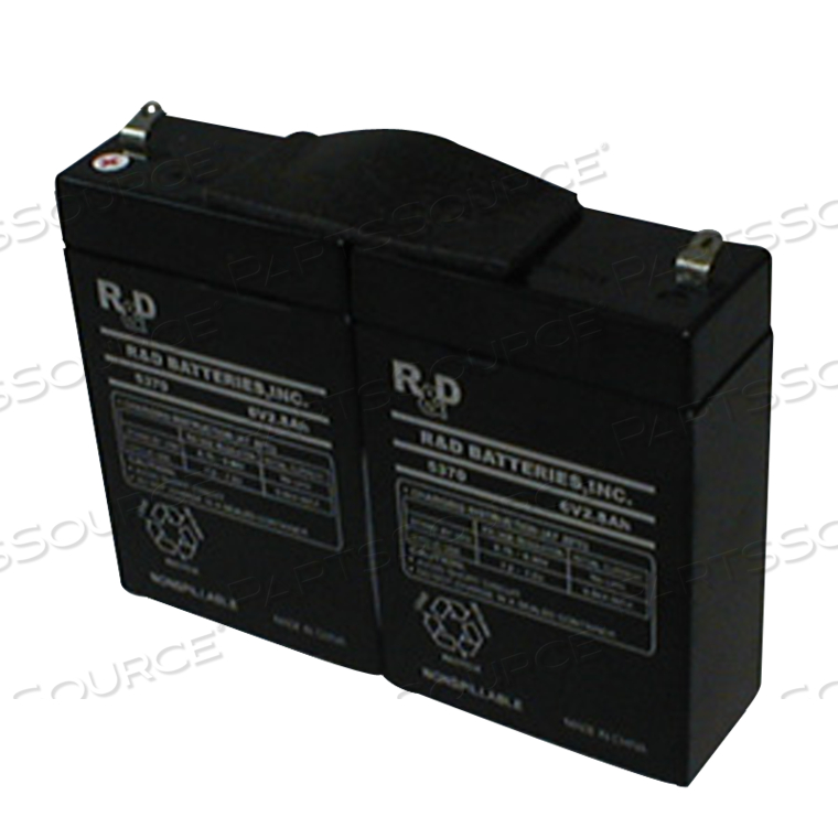 BATTERY, SEALED LEAD ACID, 12V, 2.8 AH, 0.187 IN FASTON 