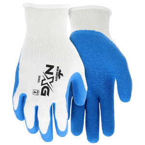 MCR SAFETY NXG® WORK GLOVES, LARGE, COTTON POLYESTER BLEND, BLUE by MCR Safety