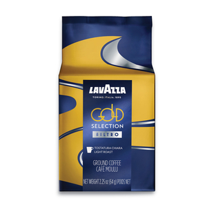 GOLD SELECTION FRACTIONAL PACK COFFEE, LIGHT AND AROMATIC, 2.25 OZ FRACTION PACK, 30/CARTON by Lavazza