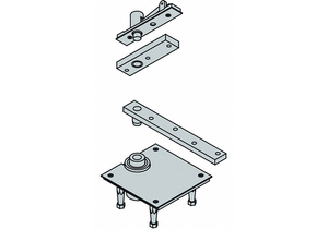 PIVOT SET FULL MORTISE 600 LB. by Ives