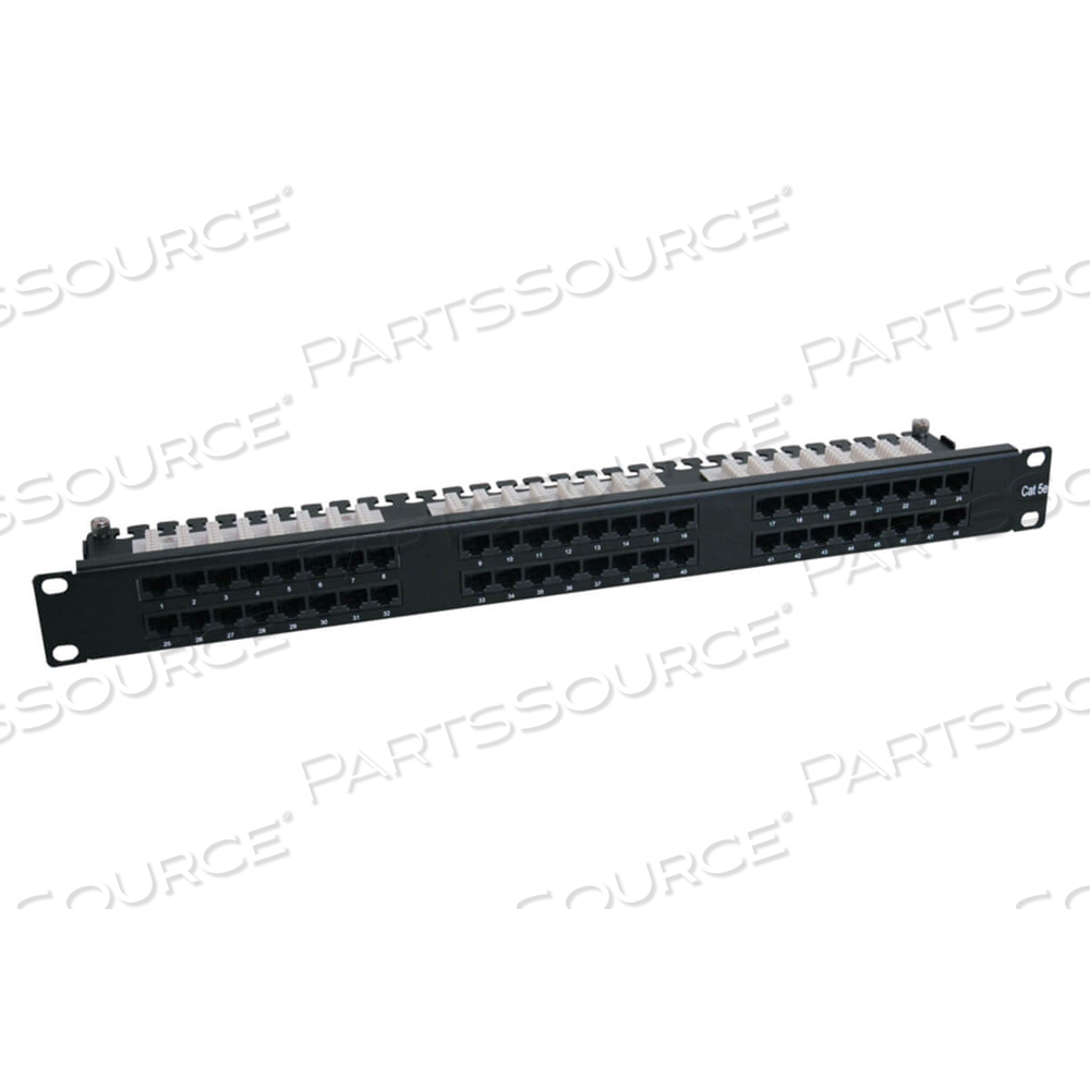 48-PORT CAT6 PATCH PANEL HIGH DENSITY 110 PUNCH DOWN 1URM TAA by Tripp Lite