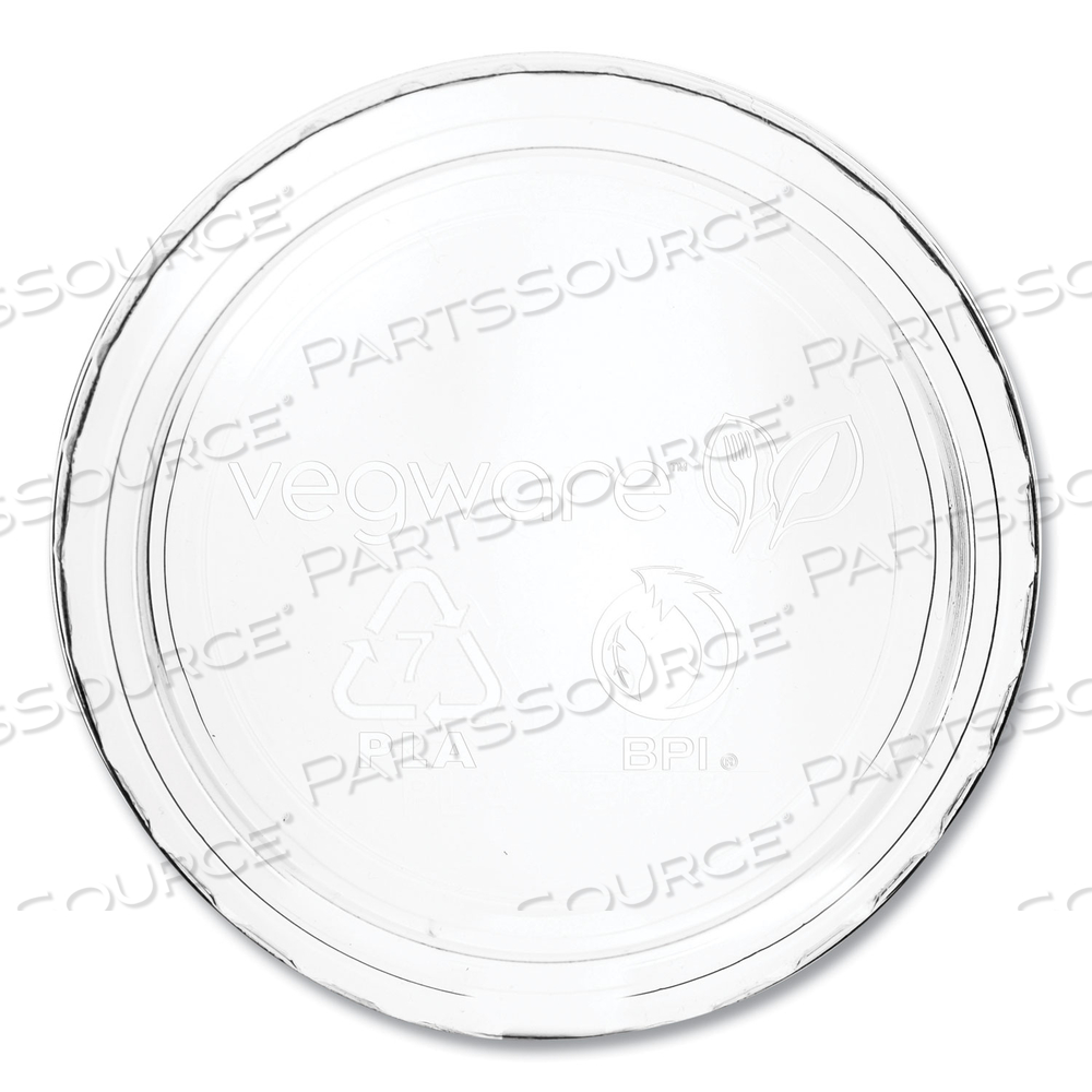 PORTION POT LIDS, FITS 2 OZ TO 4 OZ PORTION POTS, CLEAR by Vegware PORTION POT LIDS, FITS 2 OZ TO 4 OZ PORTION POTS, CLEAR by Vegware
