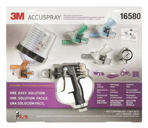 SPRAY GUN KIT CUP CAPACITY 20.3 OZ. by Accuspray