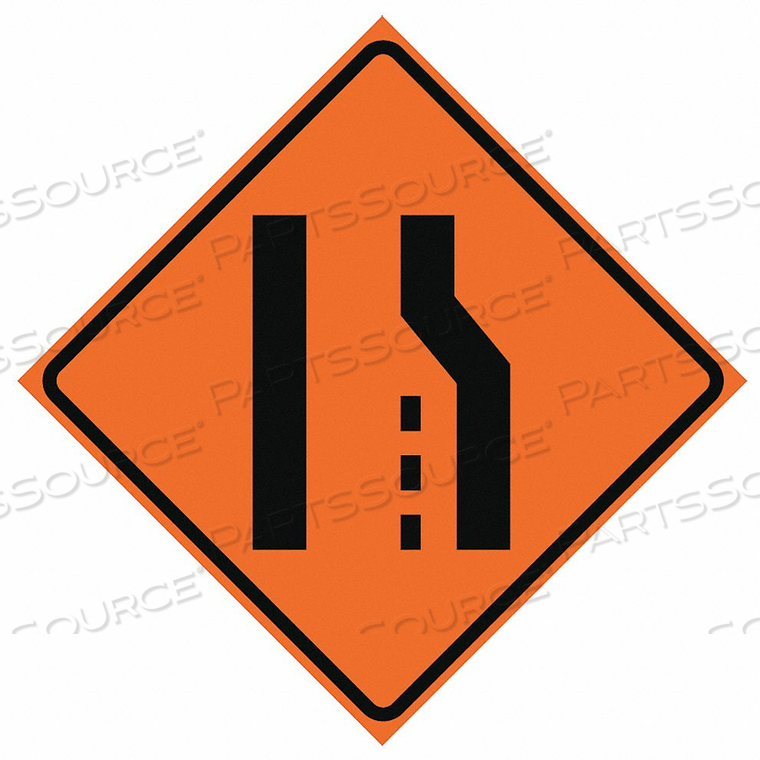 G7244 ROLL UP TRAFFIC SIGN 48 H 48 W VINYL by Eastern Metal Signs And Safety G7244 ROLL UP TRAFFIC SIGN 48 H 48 W VINYL by Eastern Metal Signs And Safety