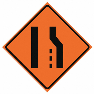 G7244 ROLL UP TRAFFIC SIGN 48 H 48 W VINYL by Eastern Metal Signs And Safety G7244 ROLL UP TRAFFIC SIGN 48 H 48 W VINYL by Eastern Metal Signs And Safety