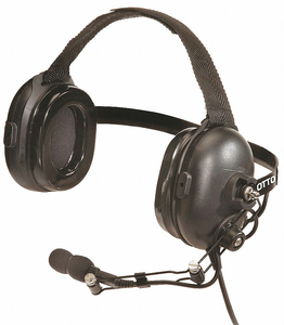 NOISE REDUCING HEADSET BEHIND THE HEAD by Otto Engineering