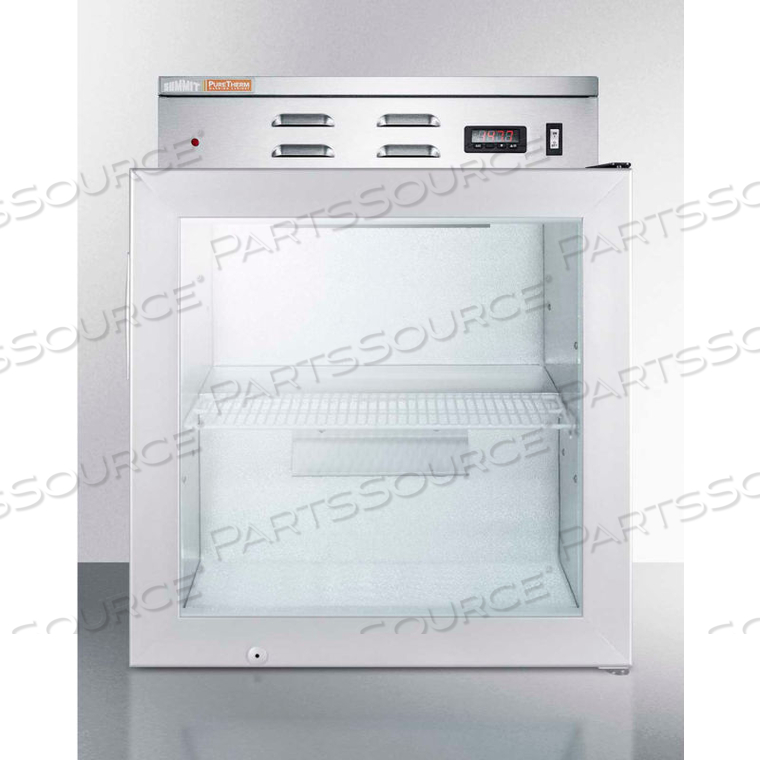 SINGLE CHAMBER COMPACT WARMING CABINET WITH GLASS DOOR, 2.0 CU. FT. CAPACITY by Summit Appliance (Div. of Felix Storch, Inc.) SINGLE CHAMBER COMPACT WARMING CABINET WITH GLASS DOOR, 2.0 CU. FT. CAPACITY by Summit Appliance (Div. of Felix Storch, Inc.)